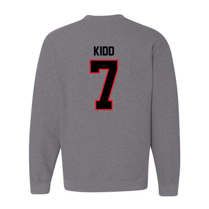 Southern Utah - NCAA Men's Basketball : Zeplin Kidd - Crewneck Sweatshirt-1