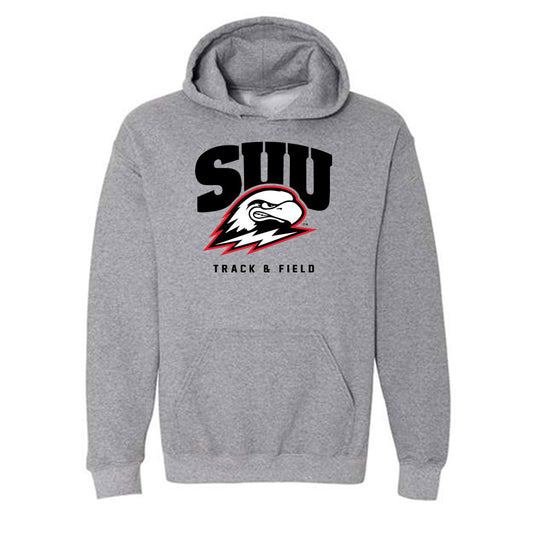 Southern Utah - NCAA Women's Track & Field : Kiara Hansen - Hooded Sweatshirt-0