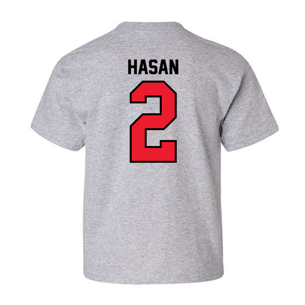 Southern Utah - NCAA Women's Basketball : Bella Hasan - Youth T-Shirt-1