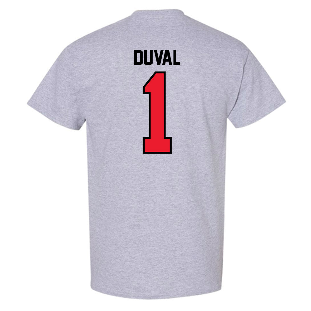 Southern Utah - NCAA Men's Basketball : Elijah Duval - T-Shirt-1
