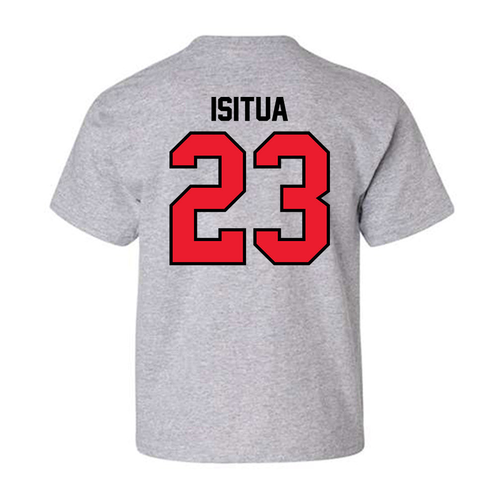 Southern Utah - NCAA Men's Basketball : Chuks Isitua - Youth T-Shirt-1