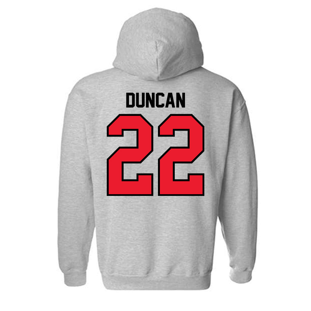 Southern Utah - NCAA Softball : Hannah Duncan - Hooded Sweatshirt-1
