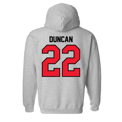 Southern Utah - NCAA Softball : Hannah Duncan - Hooded Sweatshirt-1