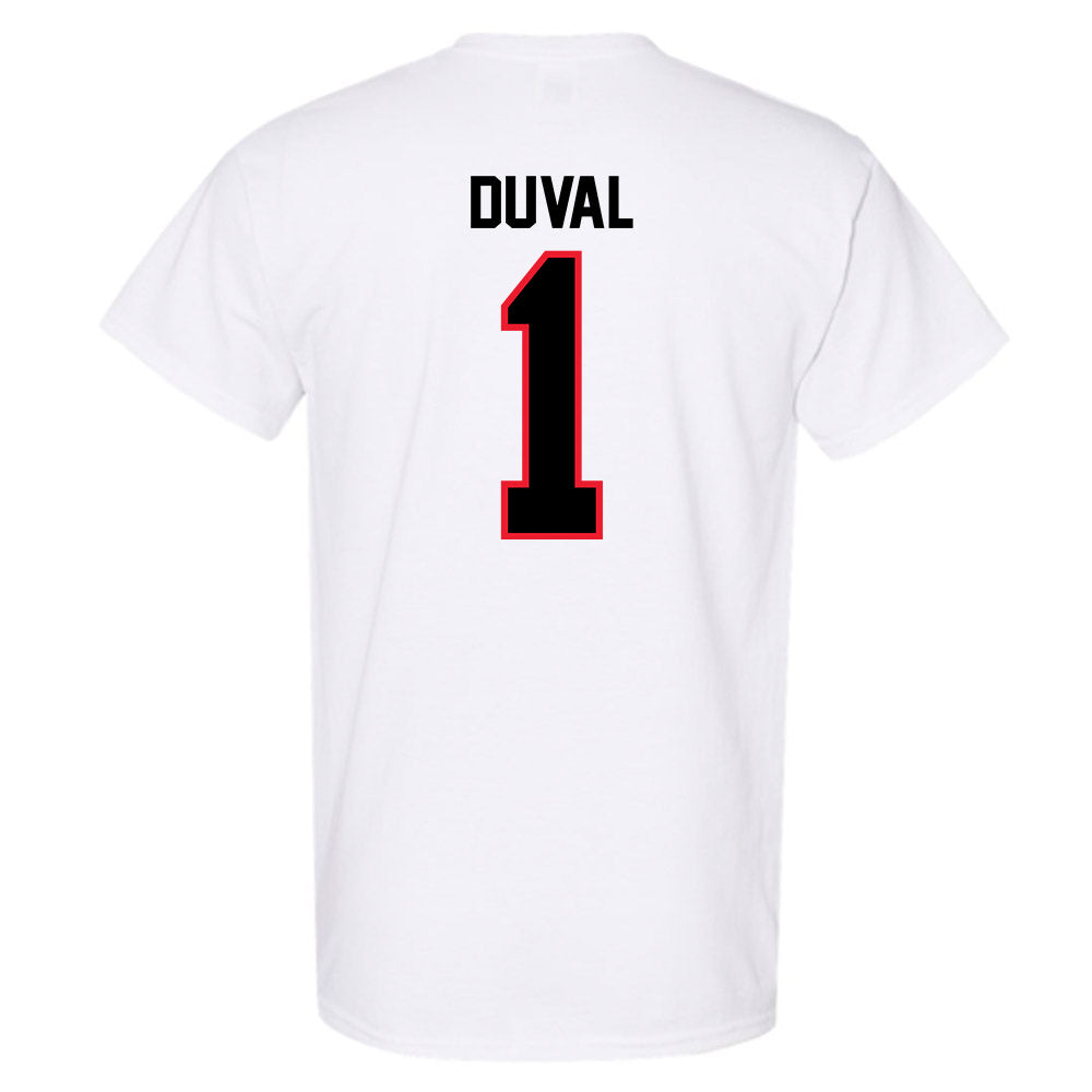 Southern Utah - NCAA Men's Basketball : Elijah Duval - T-Shirt-1