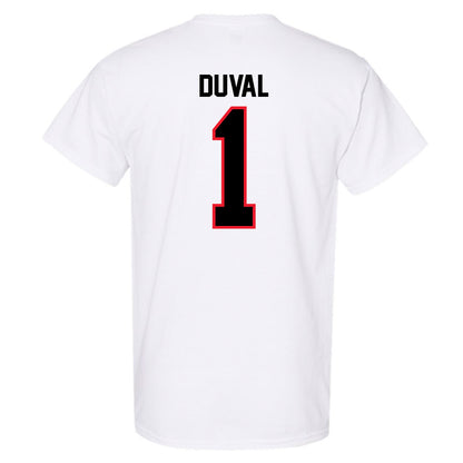 Southern Utah - NCAA Men's Basketball : Elijah Duval - T-Shirt-1