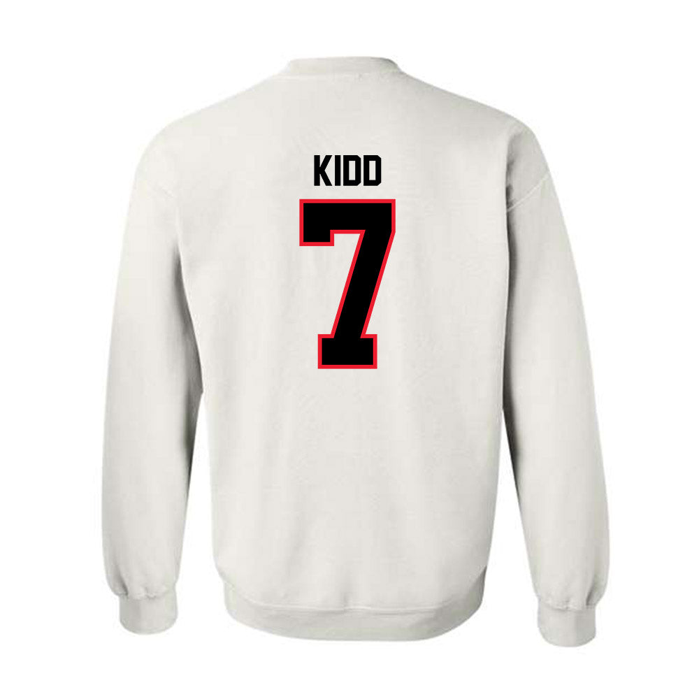 Southern Utah - NCAA Men's Basketball : Zeplin Kidd - Crewneck Sweatshirt-1