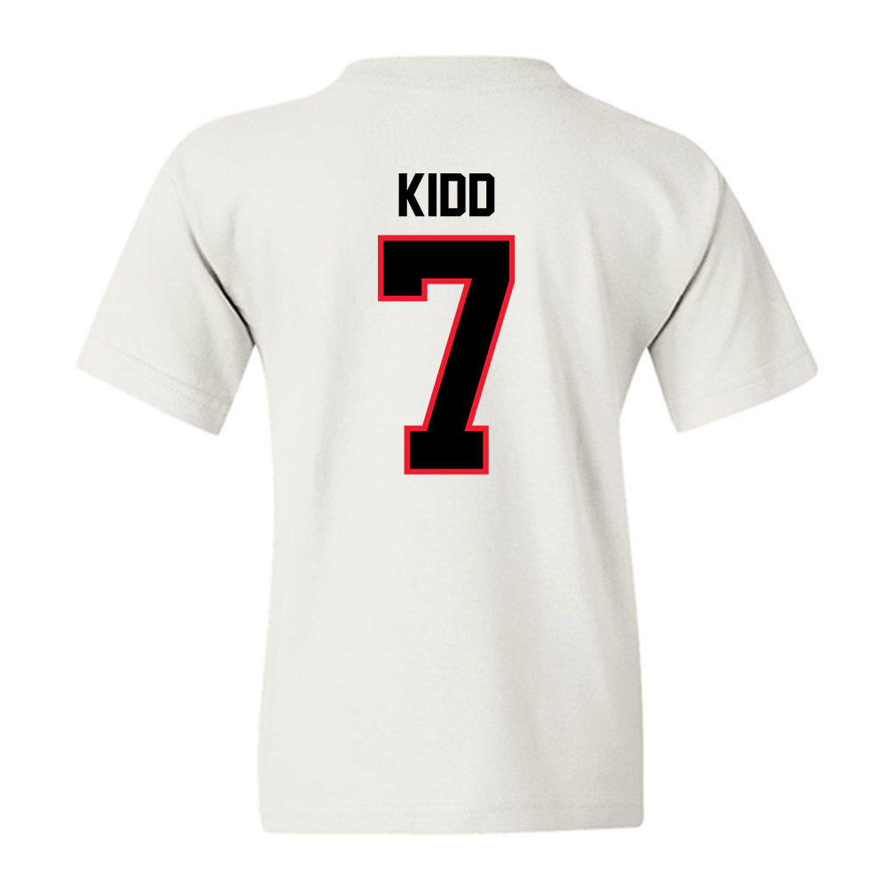 Southern Utah - NCAA Men's Basketball : Zeplin Kidd - Youth T-Shirt-1