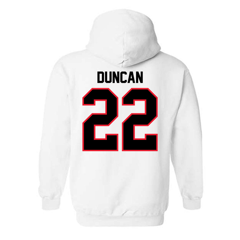 Southern Utah - NCAA Softball : Hannah Duncan - Hooded Sweatshirt-1