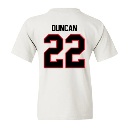Southern Utah - NCAA Softball : Hannah Duncan - Youth T-Shirt-1