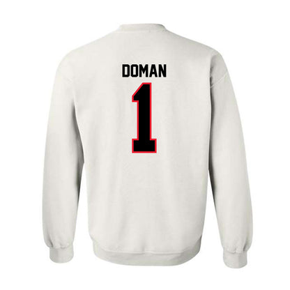 Southern Utah - NCAA Women's Basketball : Kortney Doman - Crewneck Sweatshirt-1