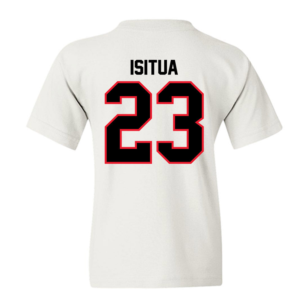 Southern Utah - NCAA Men's Basketball : Chuks Isitua - Youth T-Shirt-1