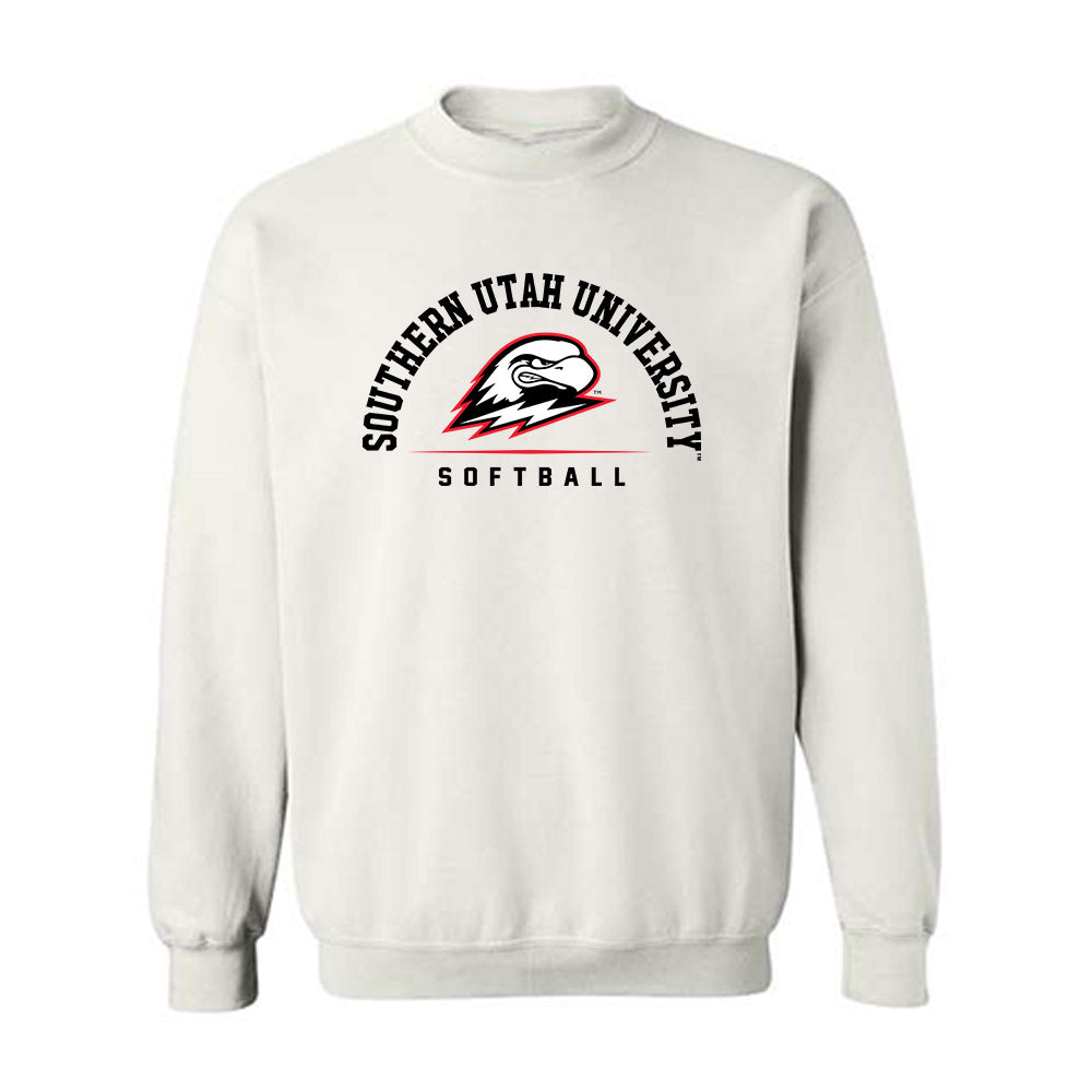 Southern Utah - NCAA Softball : Maddie Moreno - Crewneck Sweatshirt-0