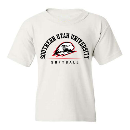 Southern Utah - NCAA Softball : Maddie Moreno - Youth T-Shirt-0