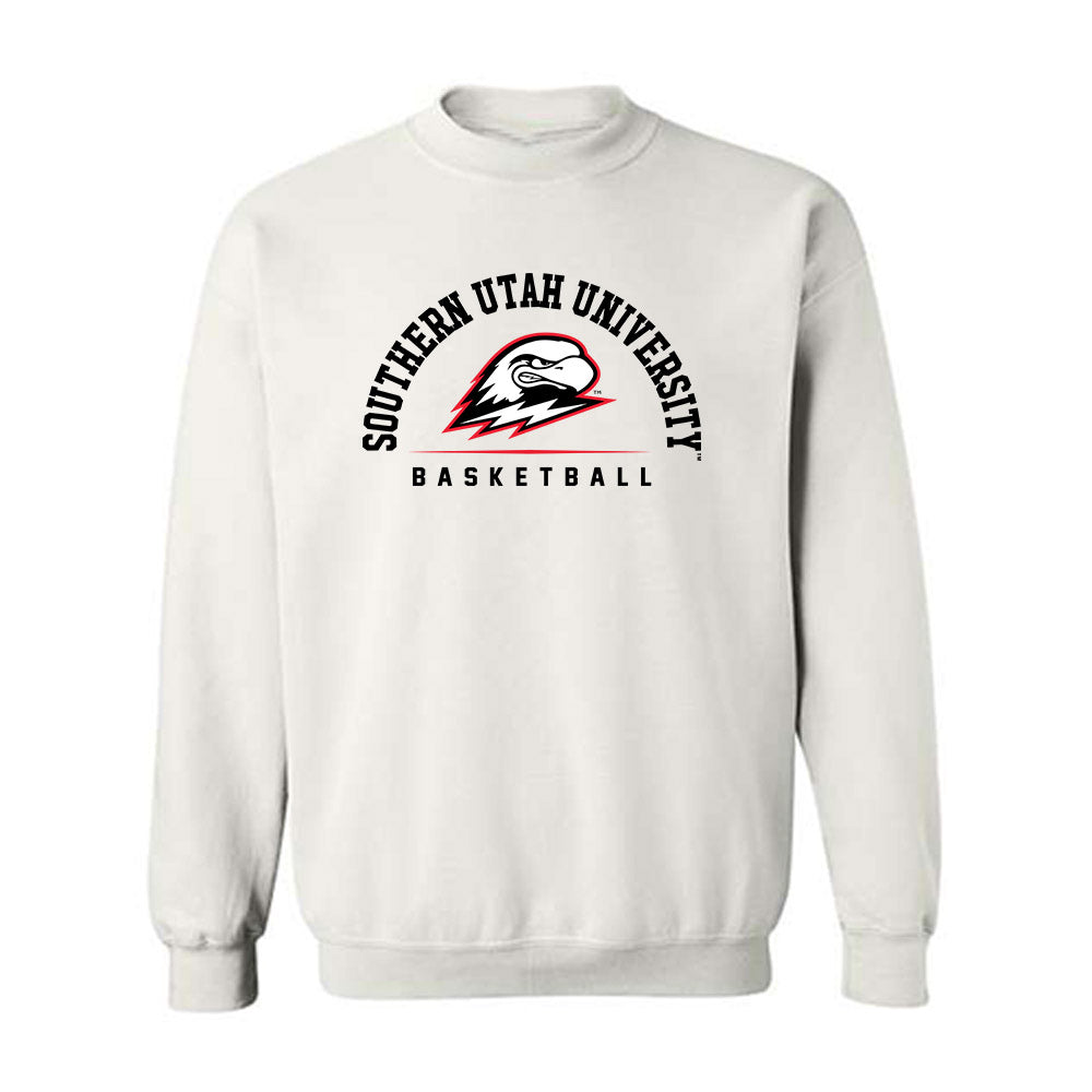 Southern Utah - NCAA Men's Basketball : Elijah Duval - Crewneck Sweatshirt-0