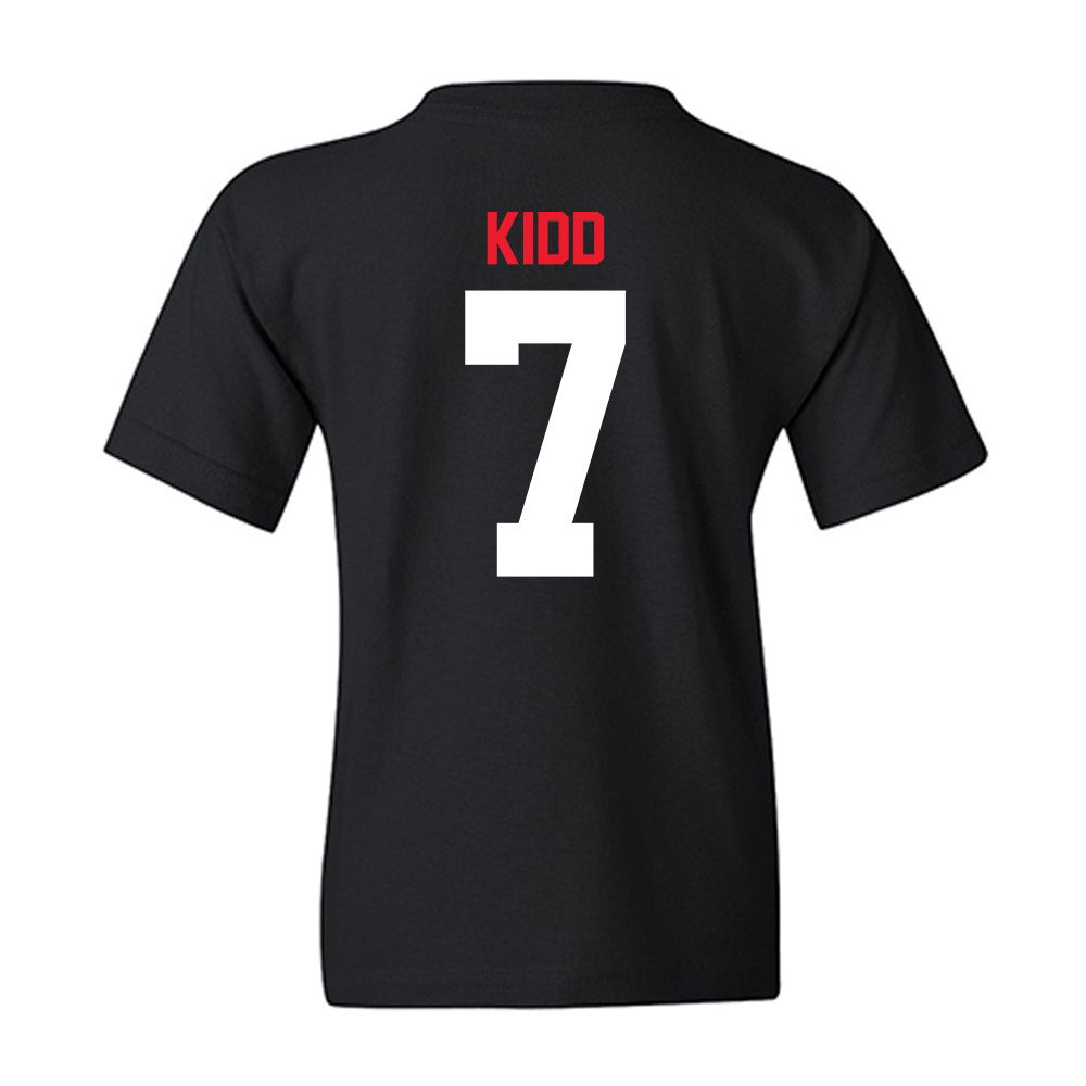 Southern Utah - NCAA Men's Basketball : Zeplin Kidd - Youth T-Shirt-1