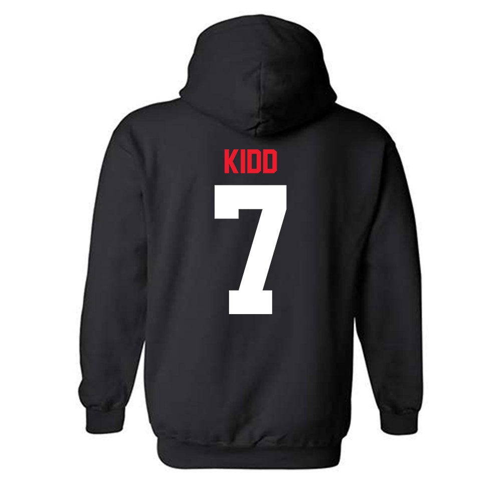 Southern Utah - NCAA Men's Basketball : Zeplin Kidd - Hooded Sweatshirt-1