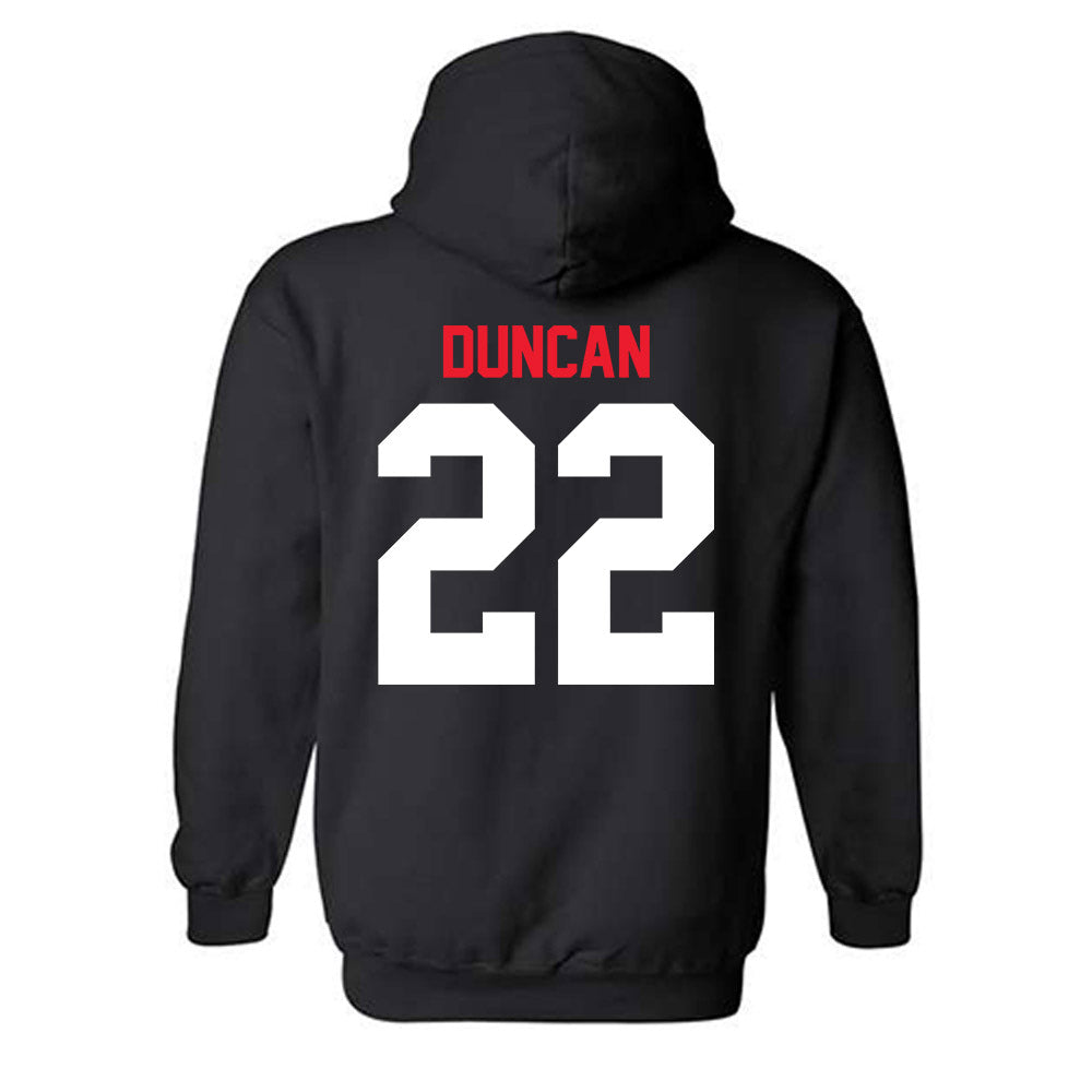 Southern Utah - NCAA Softball : Hannah Duncan - Hooded Sweatshirt-1