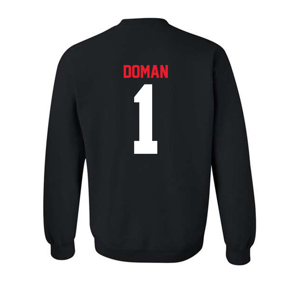 Southern Utah - NCAA Women's Basketball : Kortney Doman - Crewneck Sweatshirt-1