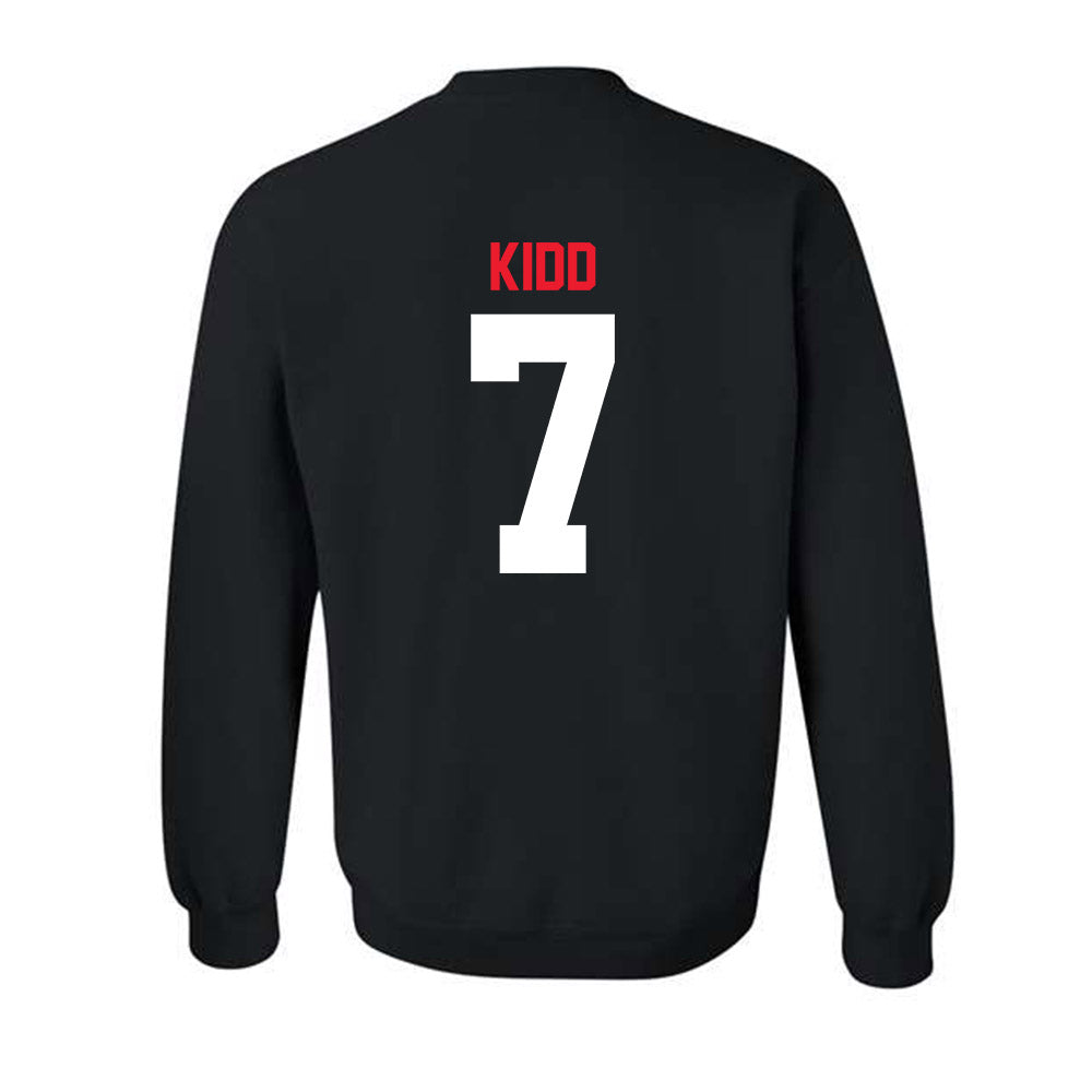 Southern Utah - NCAA Men's Basketball : Zeplin Kidd - Crewneck Sweatshirt-1