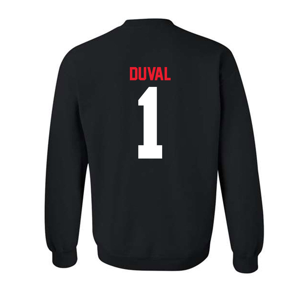 Southern Utah - NCAA Men's Basketball : Elijah Duval - Crewneck Sweatshirt-1