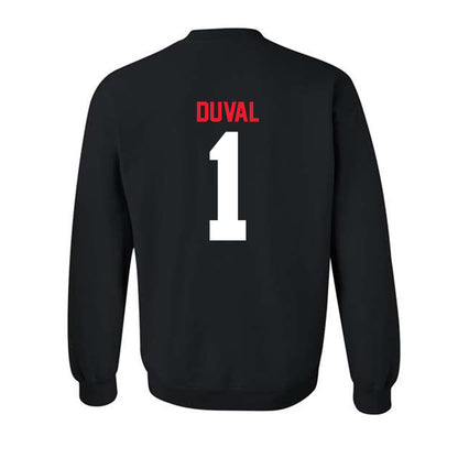 Southern Utah - NCAA Men's Basketball : Elijah Duval - Crewneck Sweatshirt-1