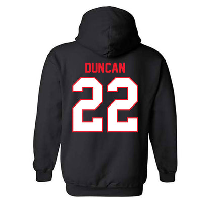 Southern Utah - NCAA Softball : Hannah Duncan - Hooded Sweatshirt-1