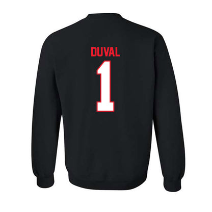 Southern Utah - NCAA Men's Basketball : Elijah Duval - Crewneck Sweatshirt-1