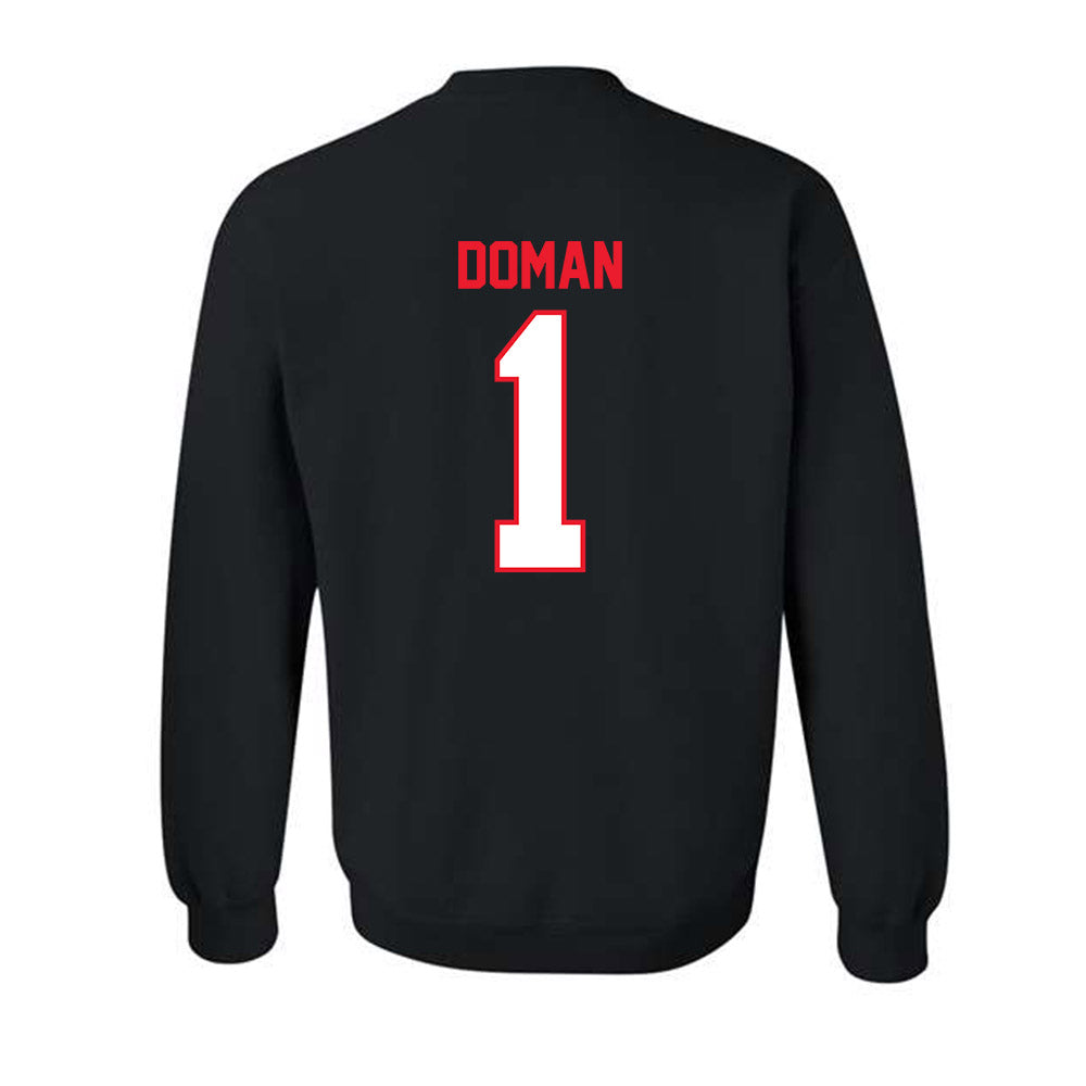 Southern Utah - NCAA Women's Basketball : Kortney Doman - Crewneck Sweatshirt-1