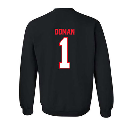Southern Utah - NCAA Women's Basketball : Kortney Doman - Crewneck Sweatshirt-1