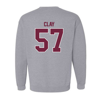 SIU Carbondale - NCAA Football : Kaden Clay - Crewneck Sweatshirt-1