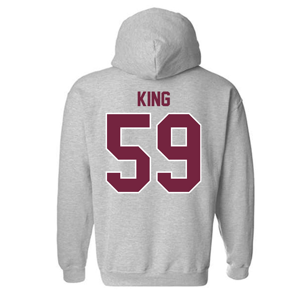SIU Carbondale - NCAA Football : Brennan King - Hooded Sweatshirt-1