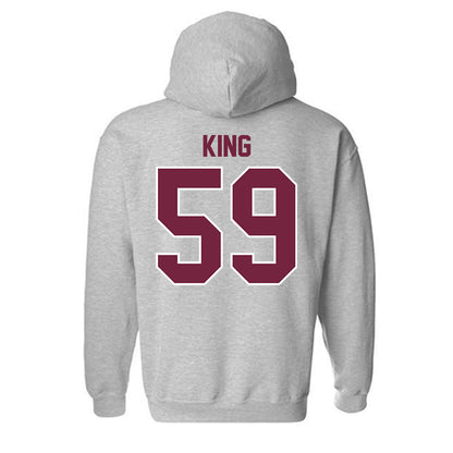 SIU Carbondale - NCAA Football : Brennan King - Hooded Sweatshirt-1
