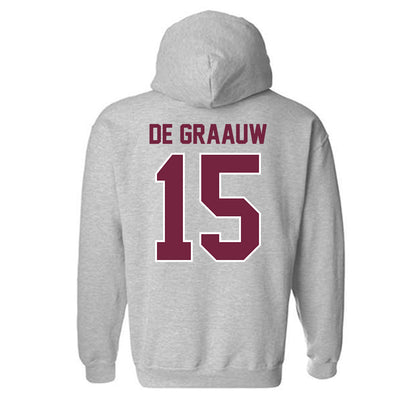 SIU Carbondale - NCAA Baseball : Gio De Graauw - Hooded Sweatshirt-1
