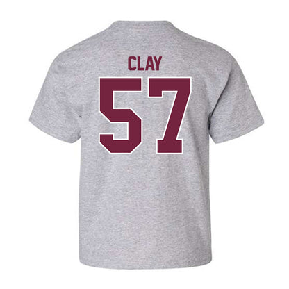 SIU Carbondale - NCAA Football : Kaden Clay - Youth T-Shirt-1