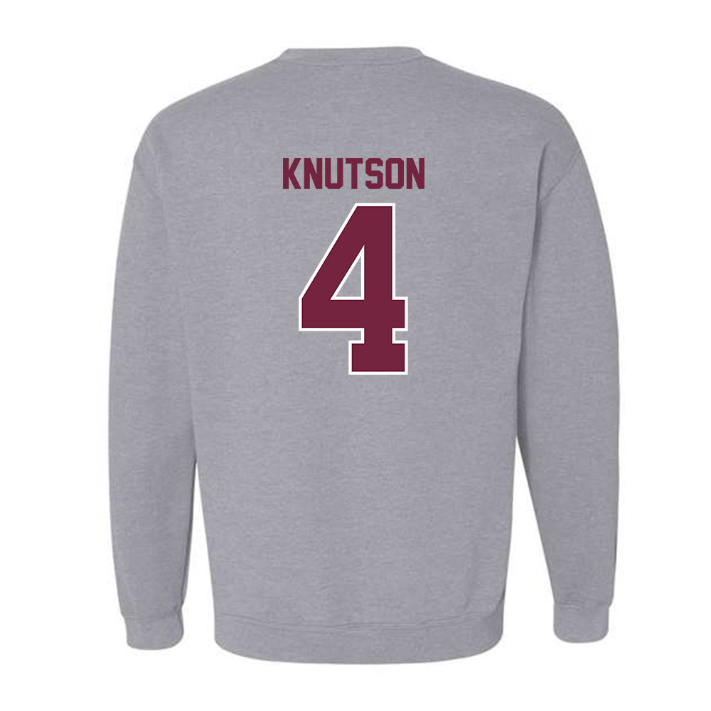 SIU Carbondale - NCAA Softball : Amanda Knutson - Crewneck Sweatshirt-1