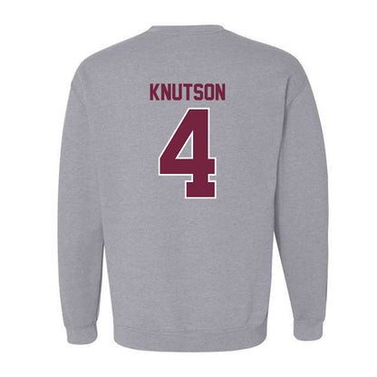 SIU Carbondale - NCAA Softball : Amanda Knutson - Crewneck Sweatshirt-1