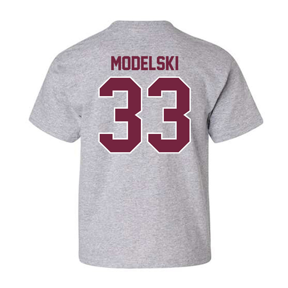 SIU Carbondale - NCAA Women's Soccer : Kaylee Modelski - Youth T-Shirt-1