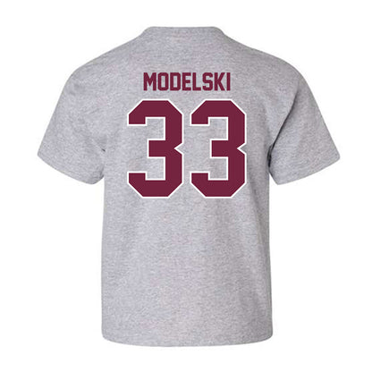 SIU Carbondale - NCAA Women's Soccer : Kaylee Modelski - Youth T-Shirt-1