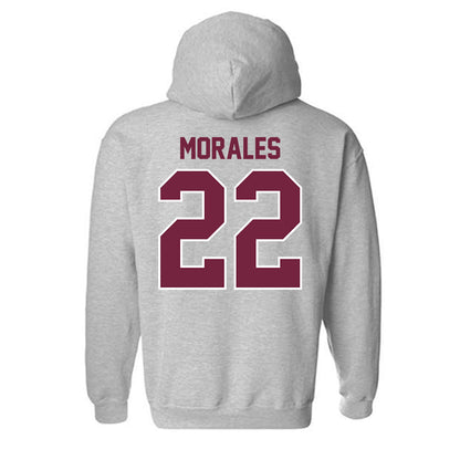 SIU Carbondale - NCAA Women's Basketball : Carmen Morales - Hooded Sweatshirt-1