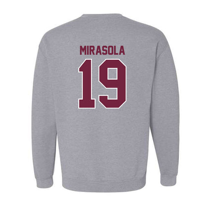 SIU Carbondale - NCAA Football : Jc Mirasola - Crewneck Sweatshirt-1
