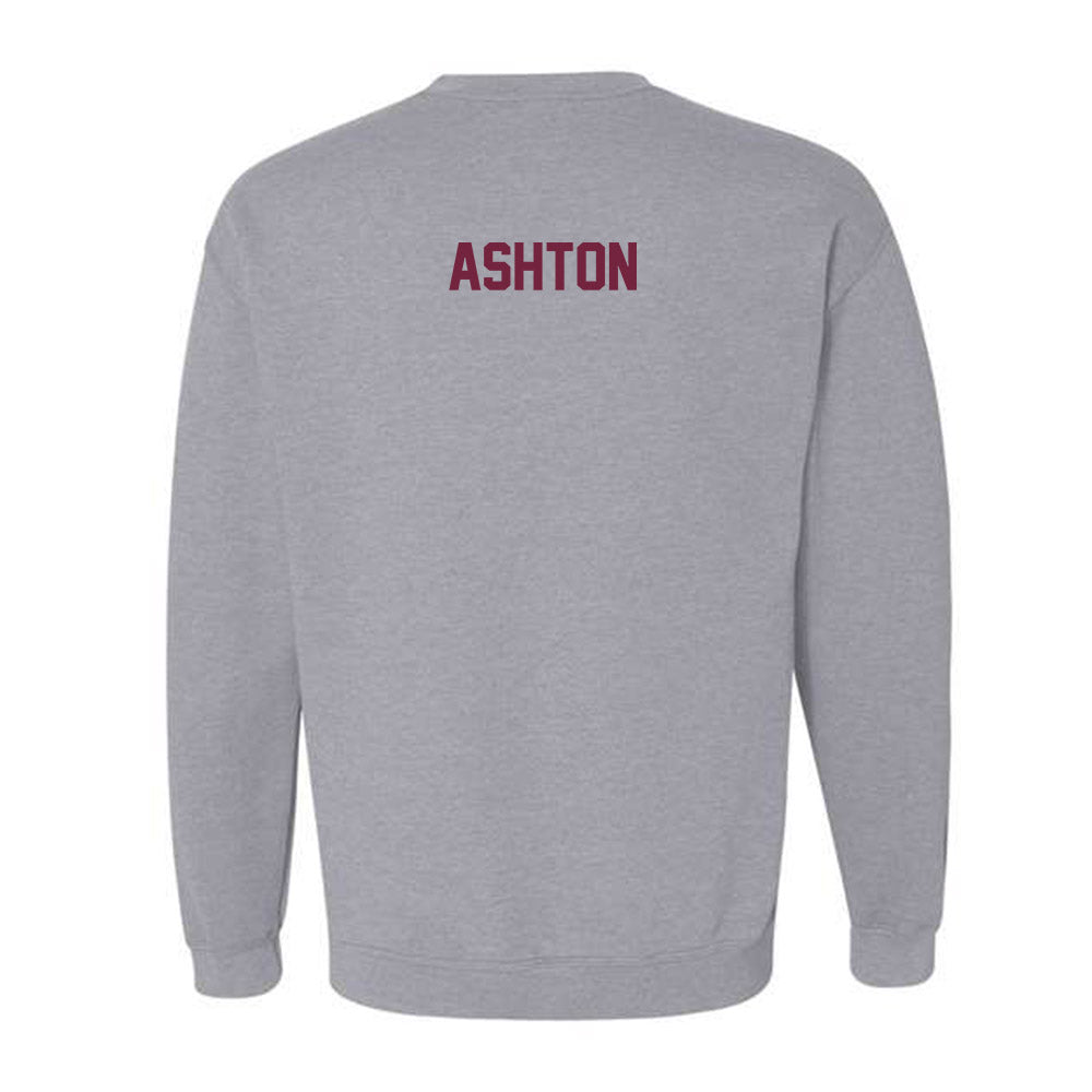 SIU Carbondale - NCAA Men's Track & Field : Shane Ashton - Crewneck Sweatshirt-1