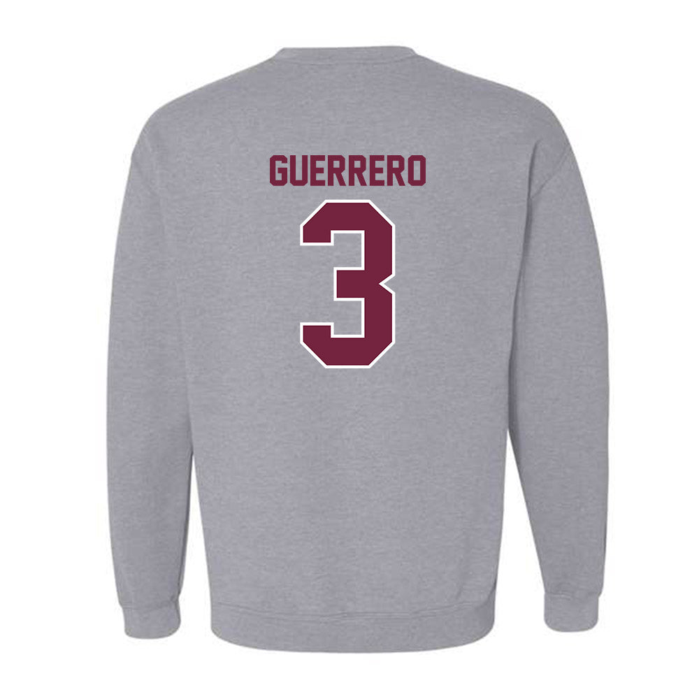 SIU Carbondale - NCAA Baseball : Julio Guerrero - Crewneck Sweatshirt-1
