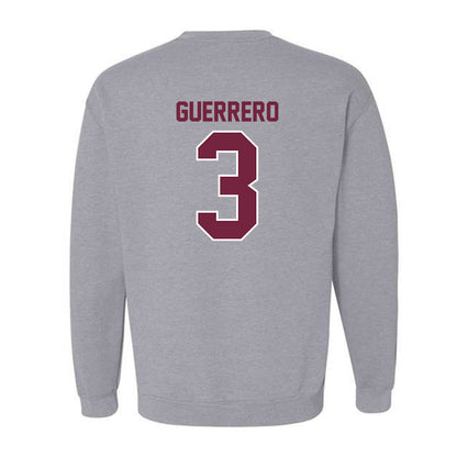 SIU Carbondale - NCAA Baseball : Julio Guerrero - Crewneck Sweatshirt-1