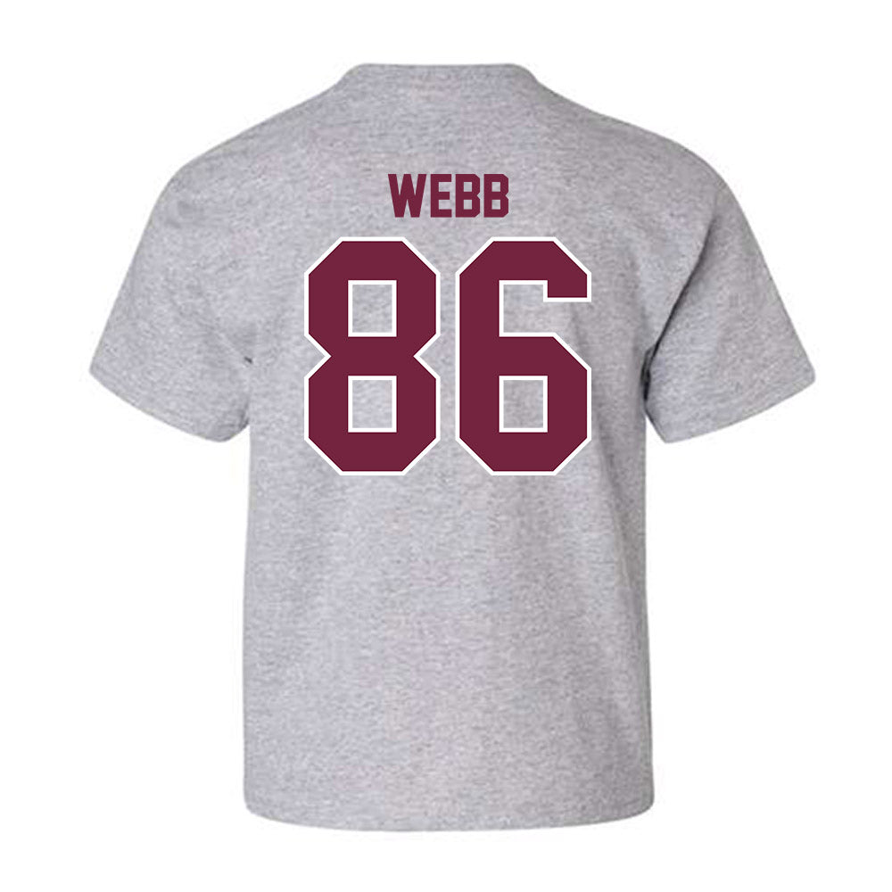 SIU Carbondale - NCAA Football : Jack Webb - Youth T-Shirt-1