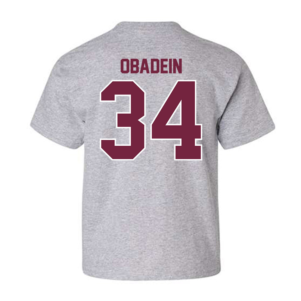 SIU Carbondale - NCAA Football : David Obadein - Youth T-Shirt-1