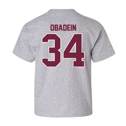 SIU Carbondale - NCAA Football : David Obadein - Youth T-Shirt-1