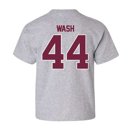 SIU Carbondale - NCAA Football : Miles Wash - Youth T-Shirt-1