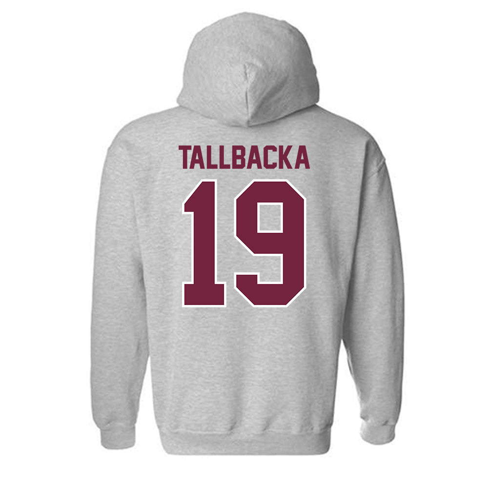 SIU Carbondale - NCAA Women's Soccer : Katelyn Tallbacka - Hooded Sweatshirt-1