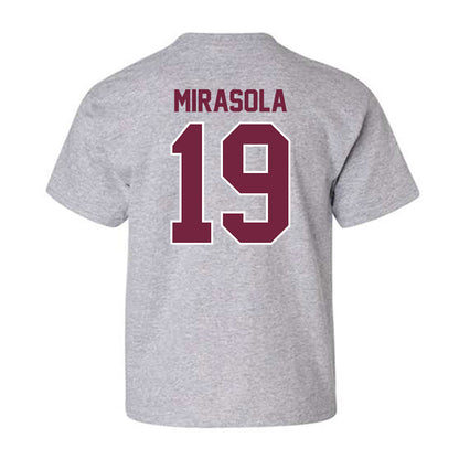 SIU Carbondale - NCAA Football : Jc Mirasola - Youth T-Shirt-1