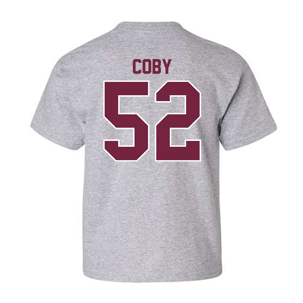 SIU Carbondale - NCAA Football : Ryan Coby - Youth T-Shirt-1